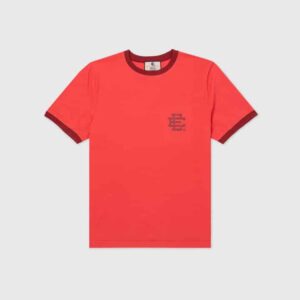EE® Ringer T Shirt Red