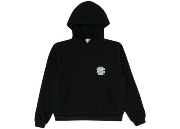 Eric Emanuel EE Basic Hoodie Black Silver